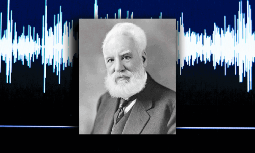 recorded voice of alexander graham bell