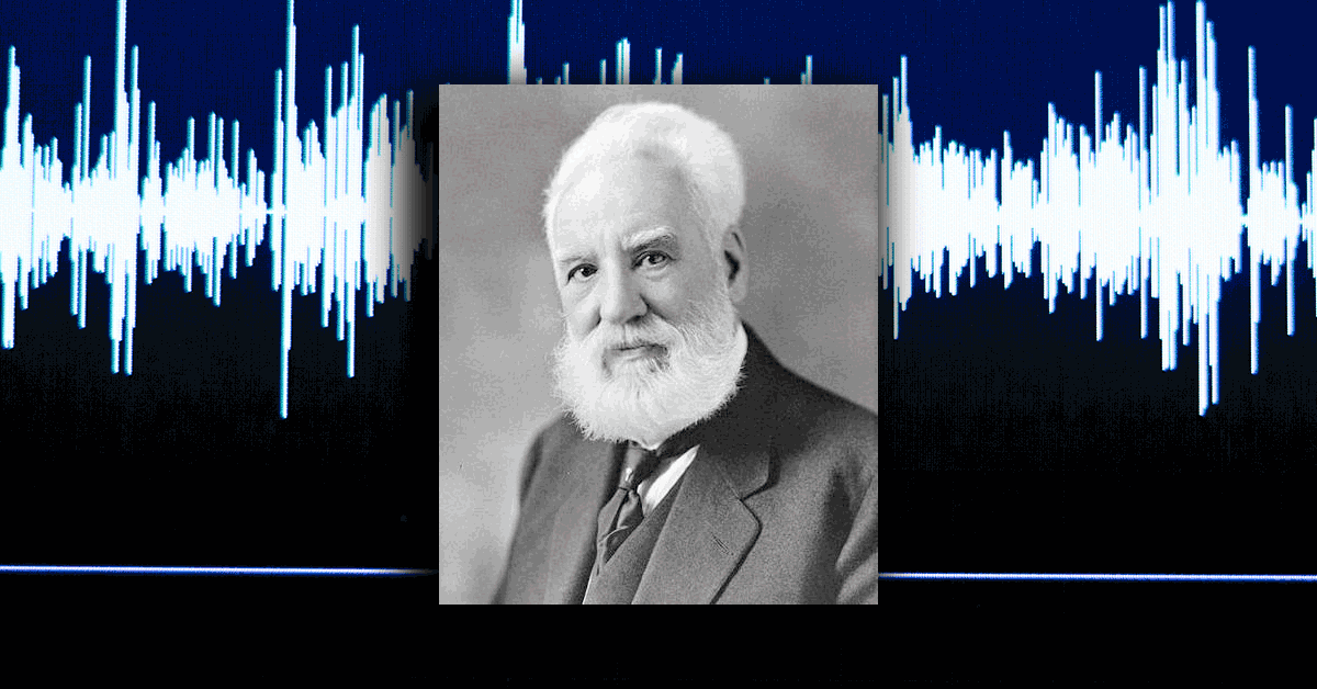 recorded voice of alexander graham bell
