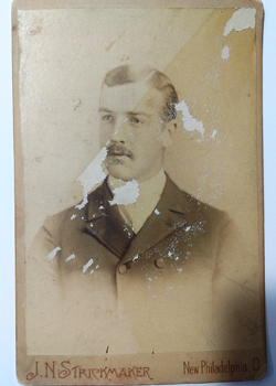 Unknown antique cabinet card 