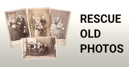 rescue old family photos