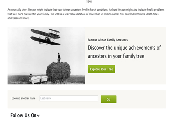 famous family ancestry.com